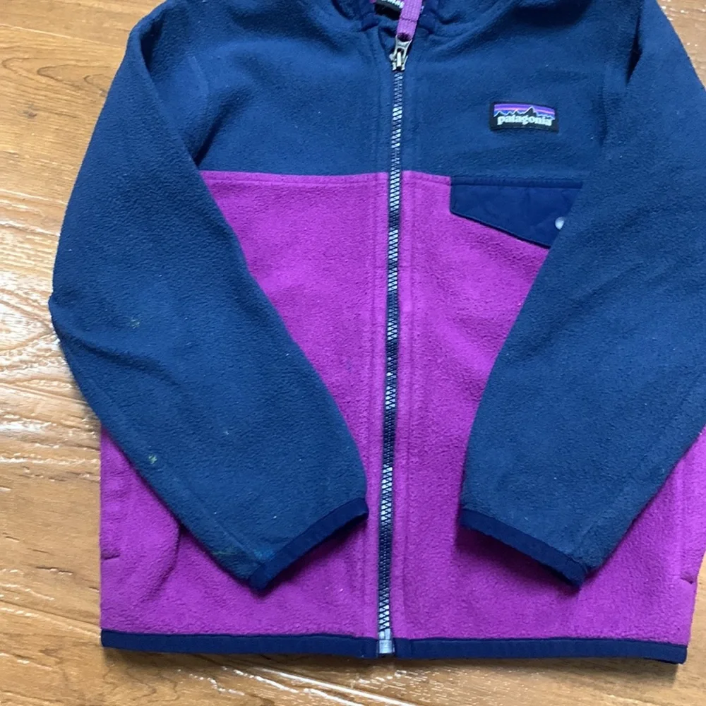Patagonia Kids Zip-Up Fleece Hoodie